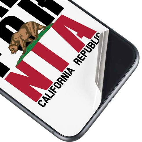 California White Block iPhone 11 Skin